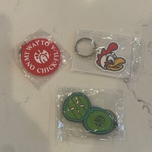 Chick-fil-A Keychain Set